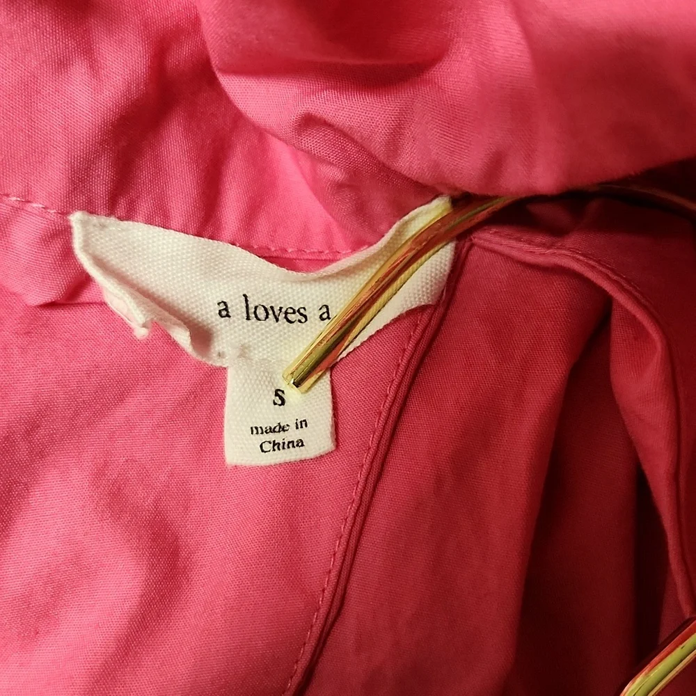 a loves a - "pretty in pink" "Cinderella" "Barbie" party dress Small 100% cotton - Picture 5 of 11